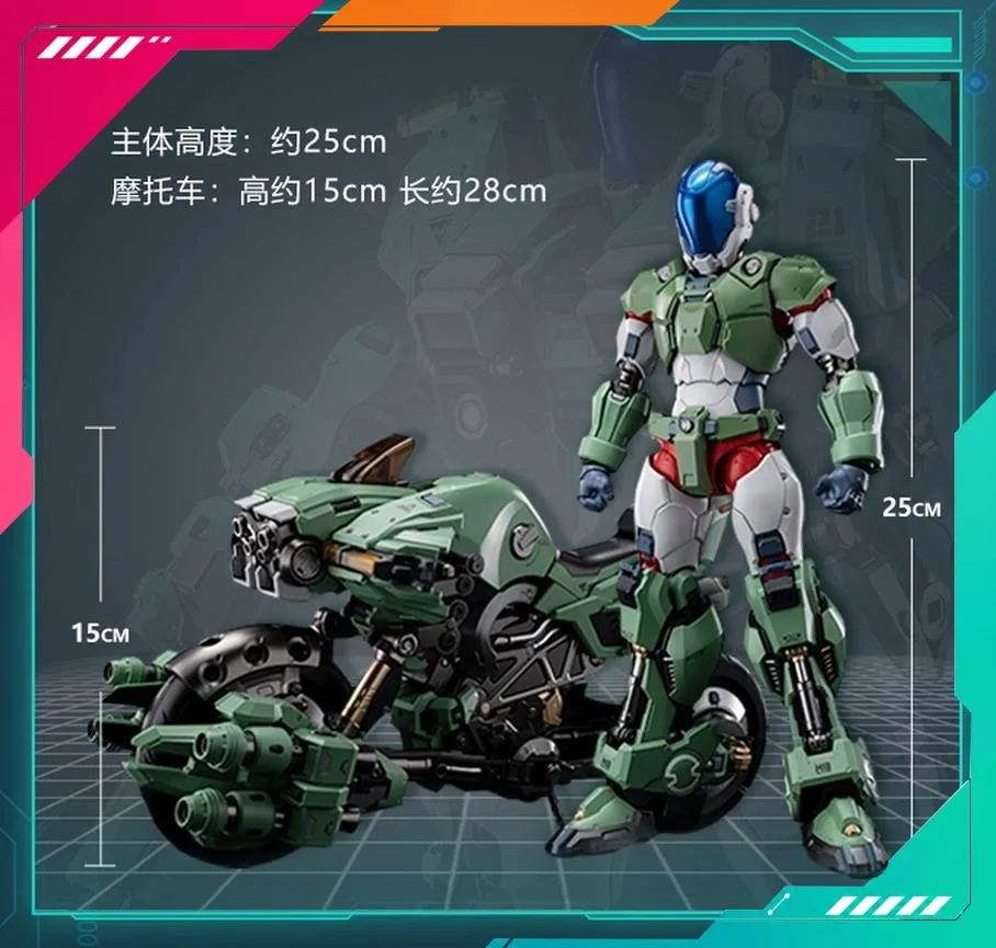 Moshowtoys Noble Class X· Robotech The New Generation YR-052F Cyclone - Image 11