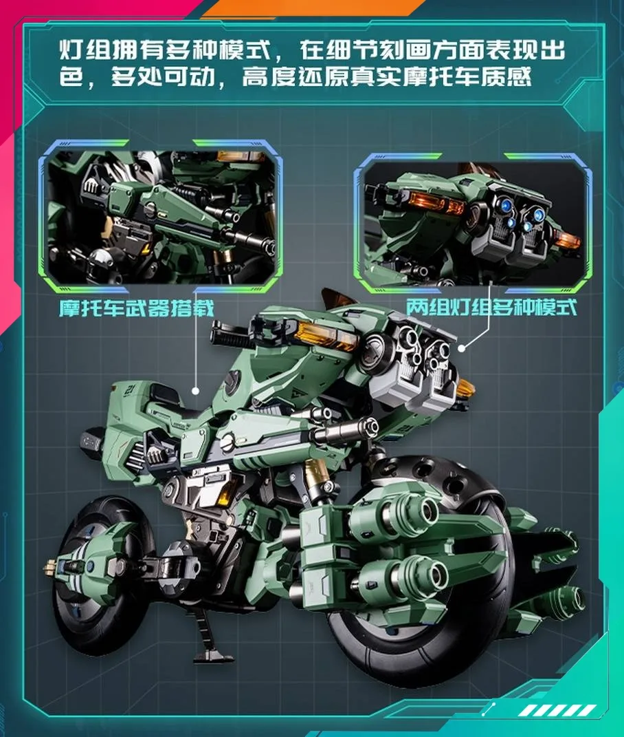 Moshowtoys Noble Class X· Robotech The New Generation YR-052F Cyclone - Image 12