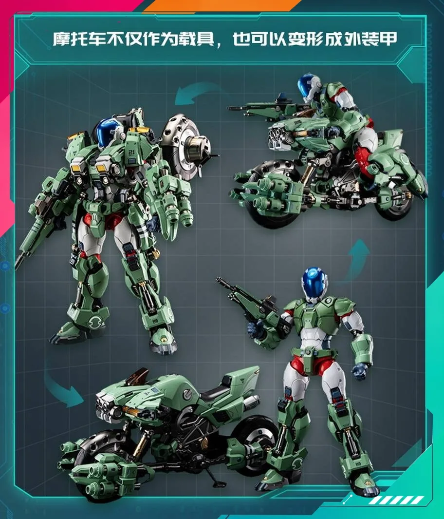 Moshowtoys Noble Class X· Robotech The New Generation YR-052F Cyclone - Image 13
